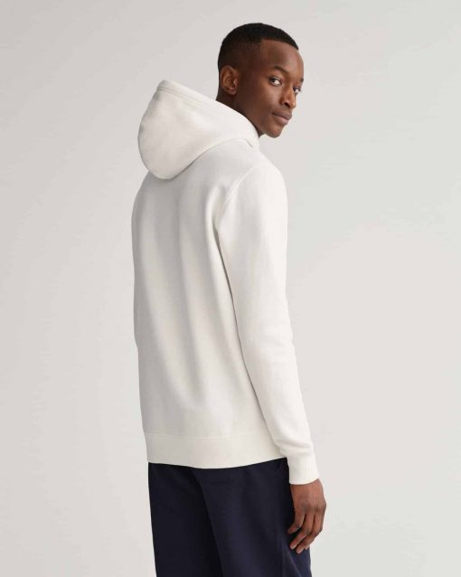 Gant Original Sweat Hood Eggshell