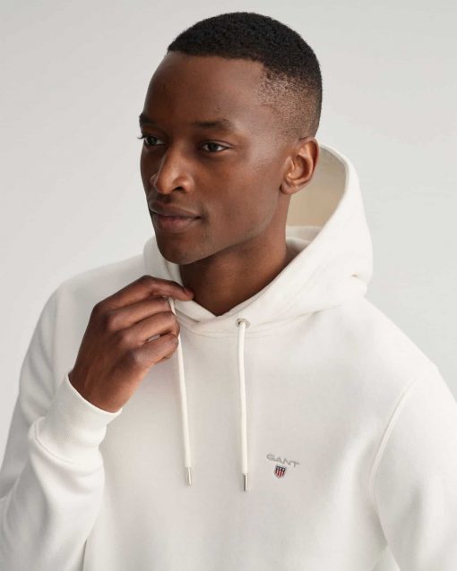 Gant Original Sweat Hood Eggshell