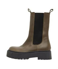 Bianco Biadeb Long Boots Olive