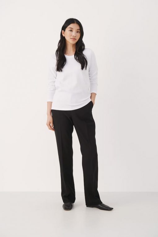 Part Two Refia Long Sleeve T-shirt Bright White