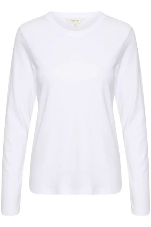 Part Two Refia Long Sleeve T-shirt Bright White