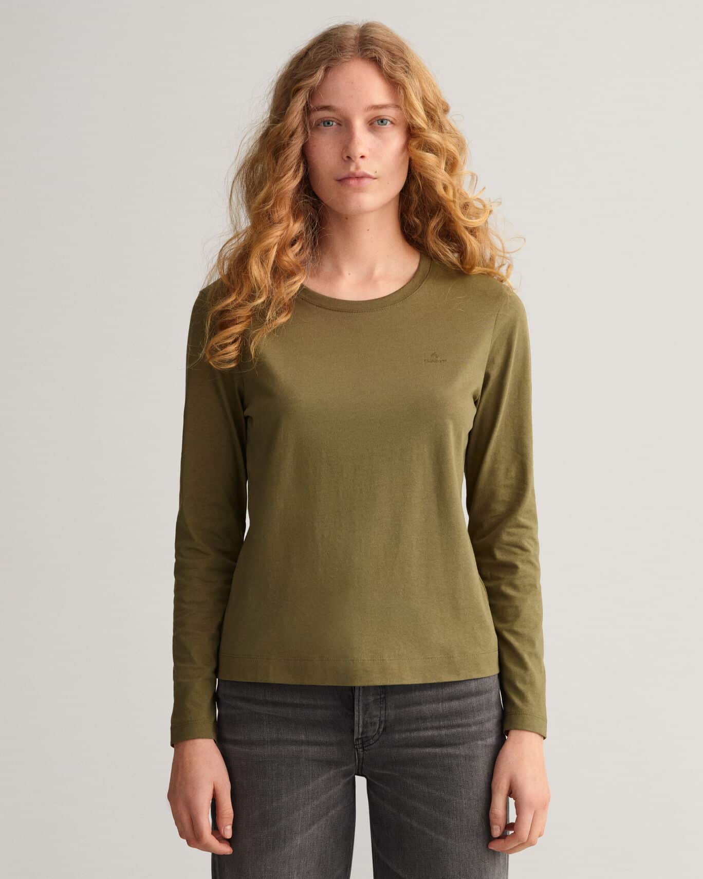 Hunter green shirt women's best sale