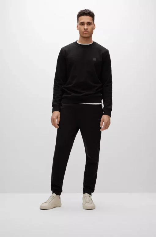 Boss Sestart Jersey Pants Black