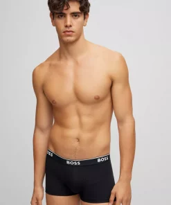 Boss 3-Pack Logo Boxers Black