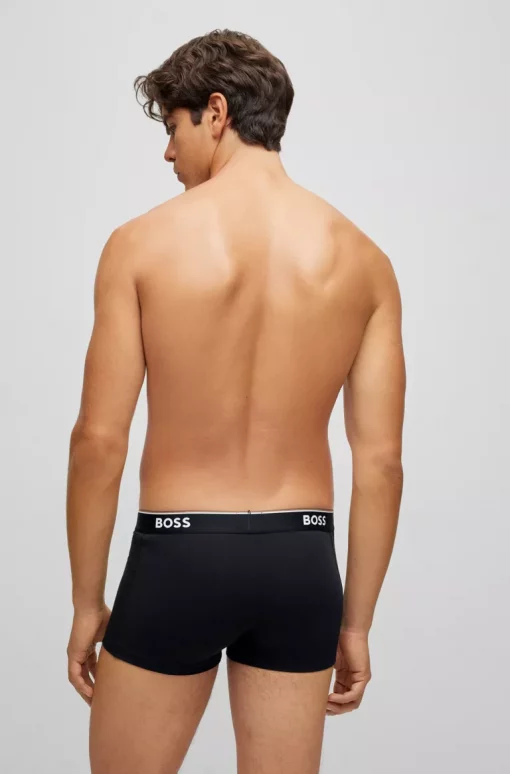 Boss 3-Pack Logo Boxers Black