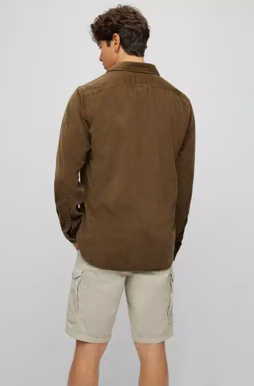Boss Relegant Shirt Dark Green