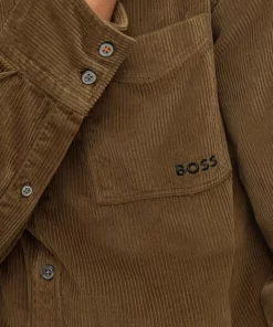 Boss Relegant Shirt Dark Green
