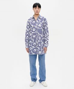 Marimekko Veiga Tasaraita Unikko Shirt