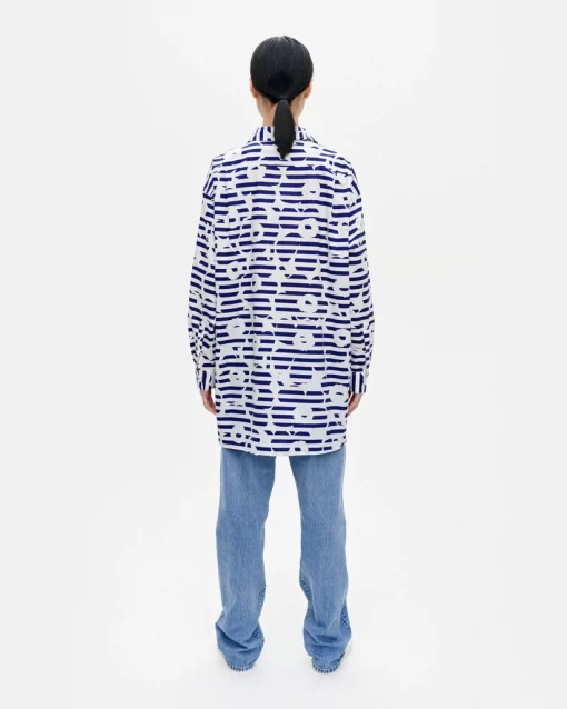 Marimekko Veiga Tasaraita Unikko Shirt