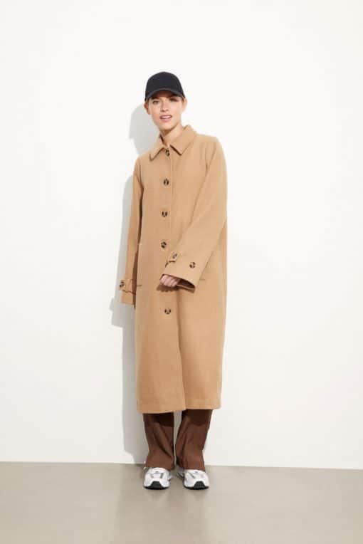 Envii Enbismuth Jacket Dark Beige Melange
