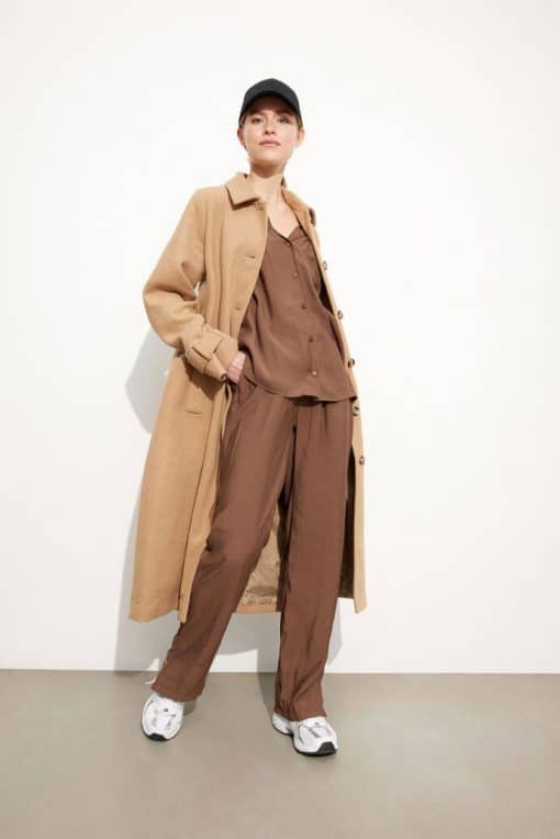 Envii Enbismuth Jacket Dark Beige Melange