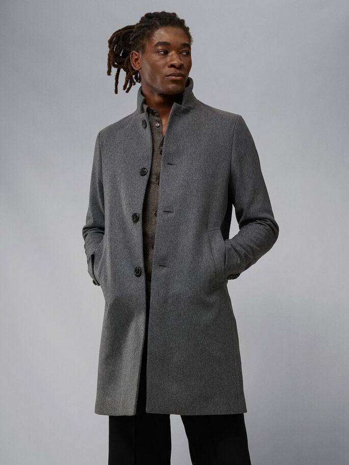 Holger compact melton wool coat on sale