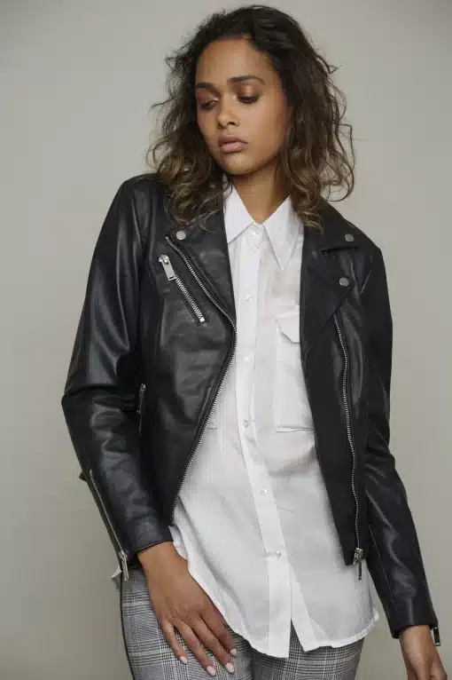 Rino & Pelle Ghost Leather Jacket Black