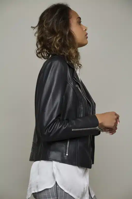Rino & Pelle Ghost Leather Jacket Black