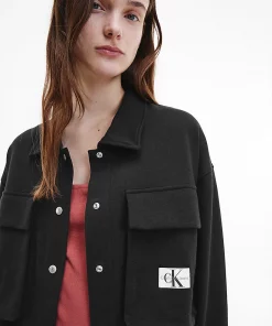 Calvin Klein Heavy Weight Overshirt Black