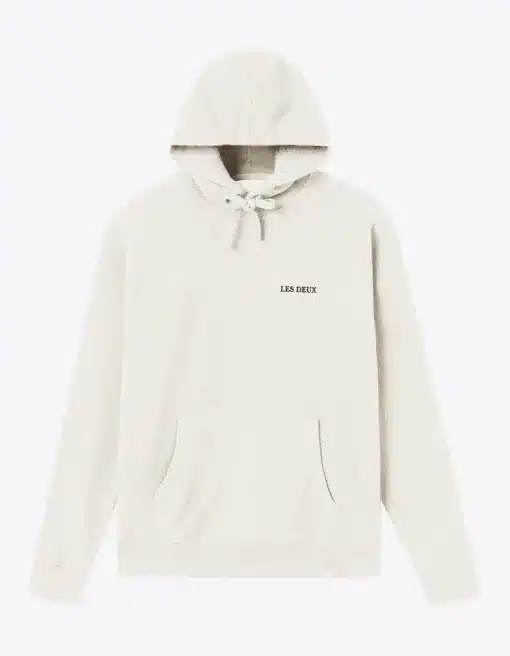 Les Deux Duncan Pile Hoodie Ivory