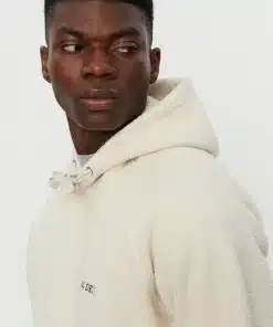 Les Deux Duncan Pile Hoodie Ivory