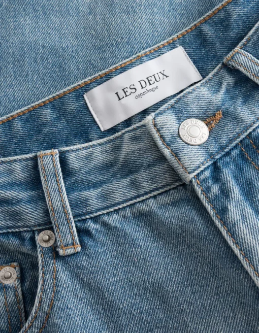 Les Deux Ryder Relaxed Fit Jeans Antique Blue Wash