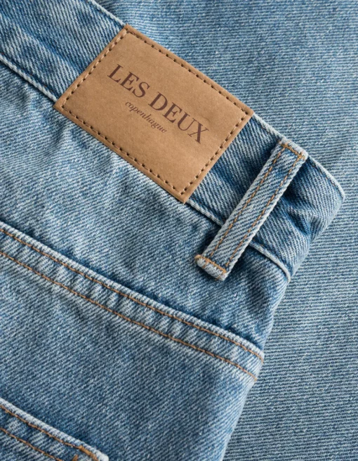 Les Deux Ryder Relaxed Fit Jeans Antique Blue Wash