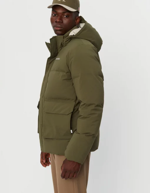 Les Deux Maddox Down Jacket Olive Night