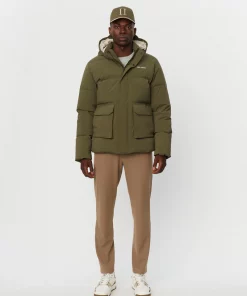 Les Deux Maddox Down Jacket Olive Night