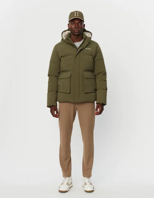 Les Deux Maddox Down Jacket Olive Night