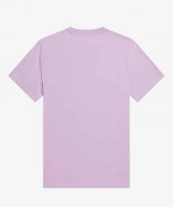 Fred Perry Raised Graphic T-Shirt Lilac