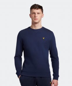 Lyle & Scott Crew Neck Sweatshirt Navy