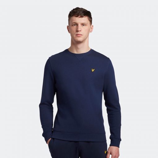 Lyle & Scott Crew Neck Sweatshirt Navy