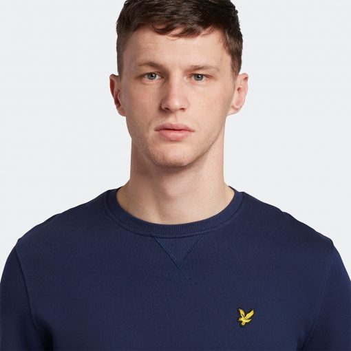 Lyle & Scott Crew Neck Sweatshirt Navy