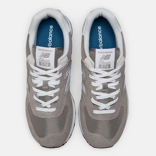 New Balance 574 Core Grey With White