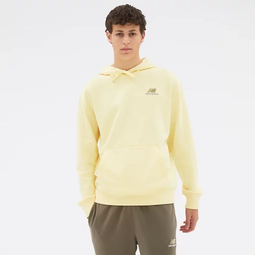 New Balance Uni-ssentials French Terry Hoodie Maize