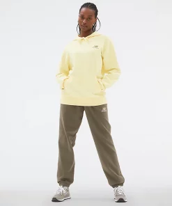 New Balance Uni-ssentials French Terry Hoodie Maize