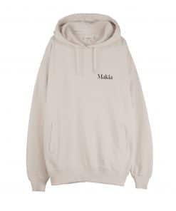 Makia Women Kora Hooded Sweatshirt Offwhite