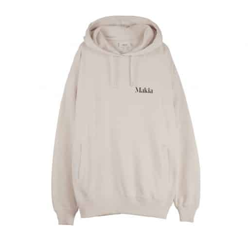 Makia Women Kora Hooded Sweatshirt Offwhite