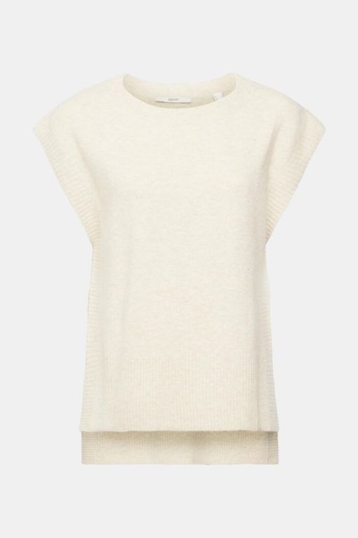 Esprit Knitted Vest Ice