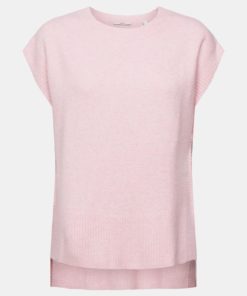 Esprit Knitted Vest Light Pink