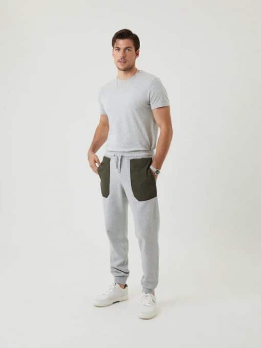 Björn Borg Sthlm Sweat Pants Light Grey Melange