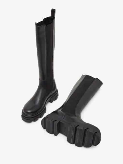 Bianco Biaginny Long Boots Black