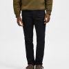 Selected Homme Straight Scott Jeans Black