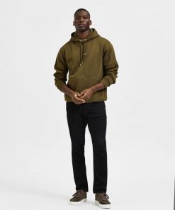 Selected Homme Straight Scott Jeans Black