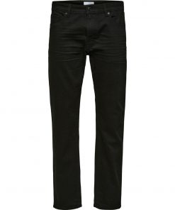 Selected Homme Straight Scott Jeans Black