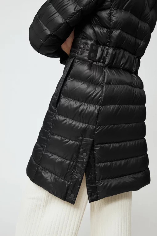 Canada Goose Cypress Hooded Down Jacket Black