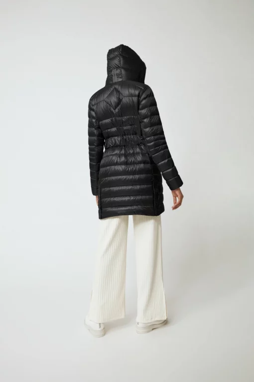 Canada Goose Cypress Hooded Down Jacket Black