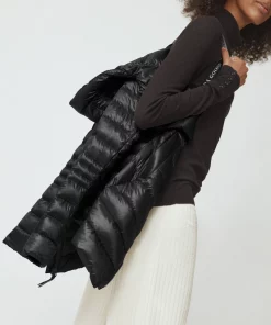 Canada Goose Cypress Hooded Down Jacket Black