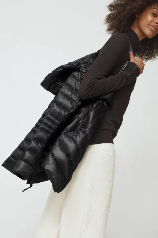 Canada Goose Cypress Hooded Down Jacket Black