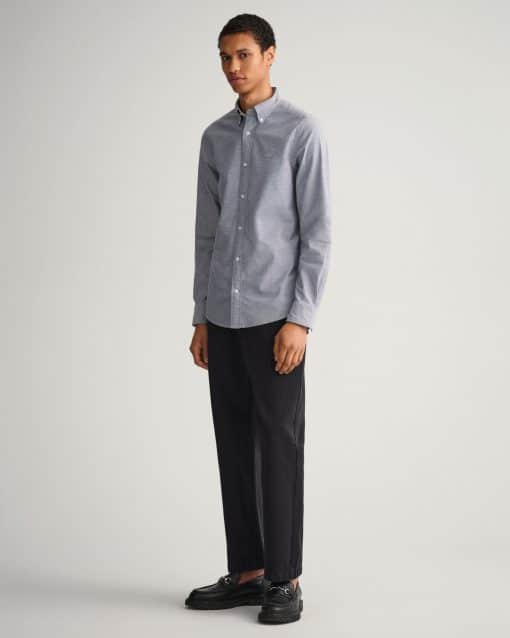 Gant Oxford Slim Fit Shirt Persian Blue