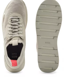 Boss Titanium Runners Light Grey