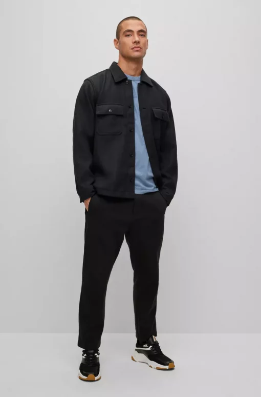 Boss Lovvo Overshirt Black