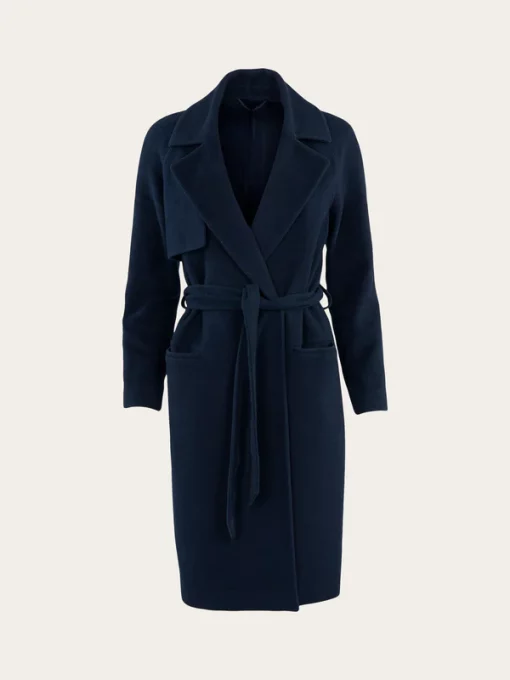 Knowledge Cotton Apparel Wool Label Coat Total Eclipse
